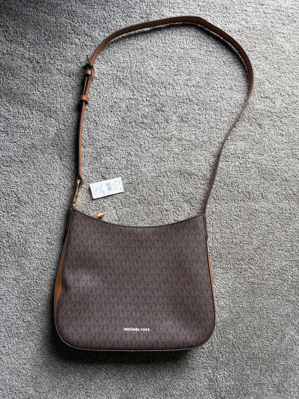 Michael Michael Kors Kensington Large Signature Logo Crossbody Bag